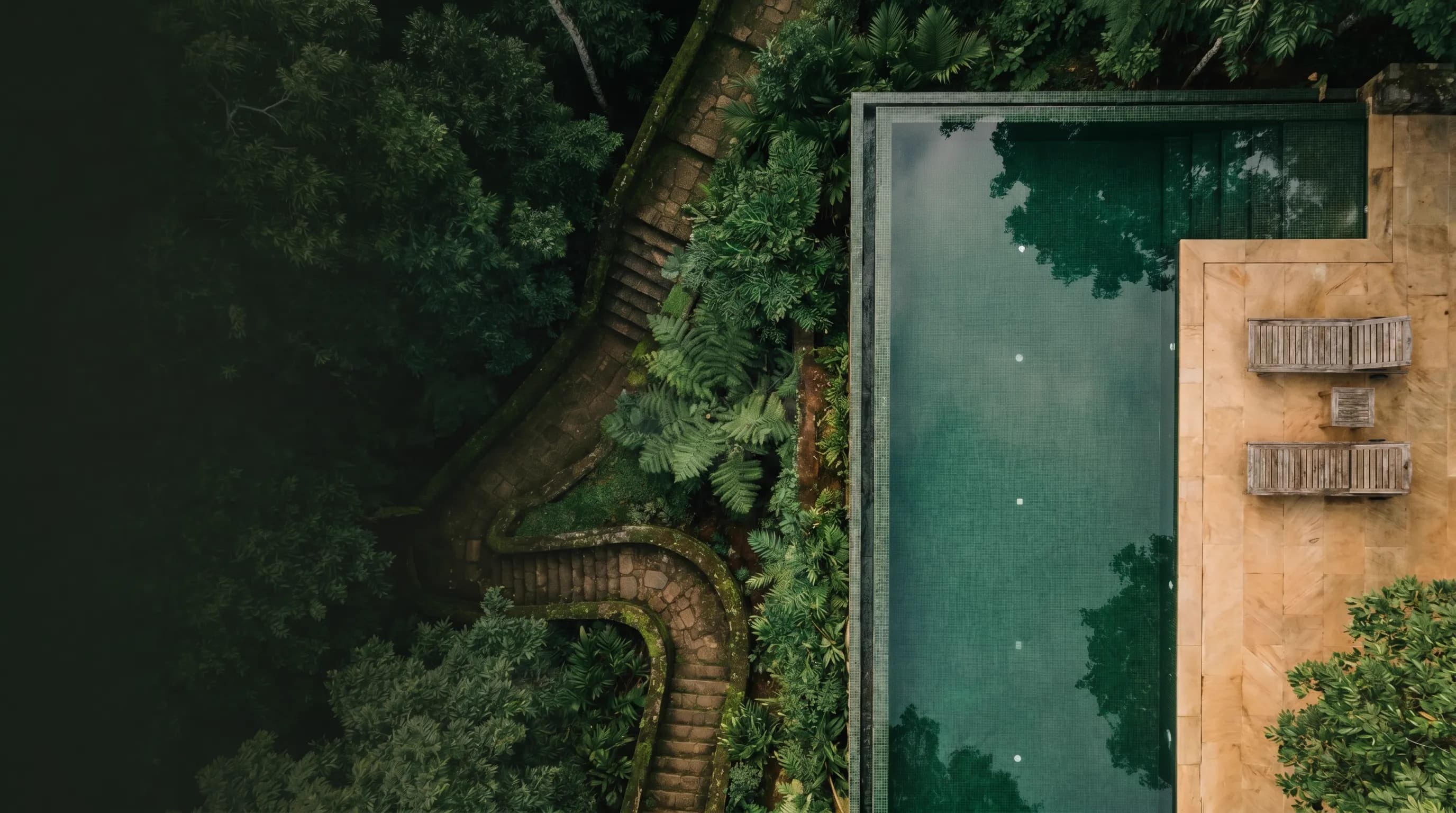 Minimalist luxury concrete villa in a Sri Lankan forest